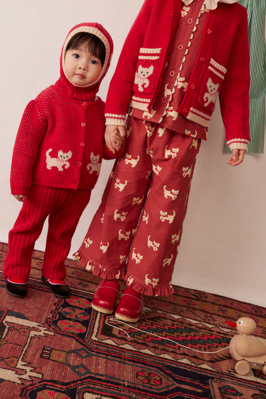 HELLO SIMONE Mirliton pants Camelia Check 헬로시모네 26AW