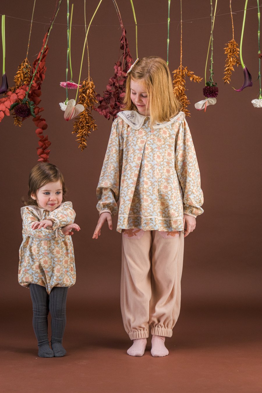 BACHAA Margot Blouse Rêverie d'Hiver print 바챠 26AW