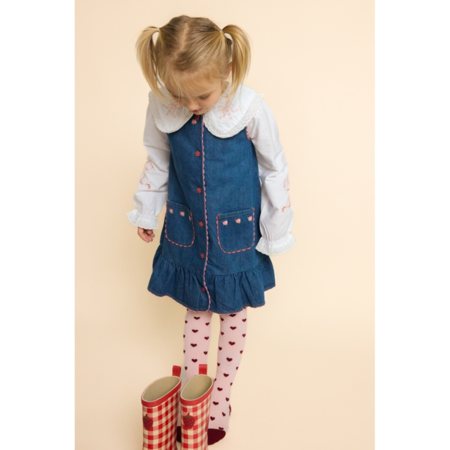 FLOESS Monique Dress Mid Blue 플로스 26AW