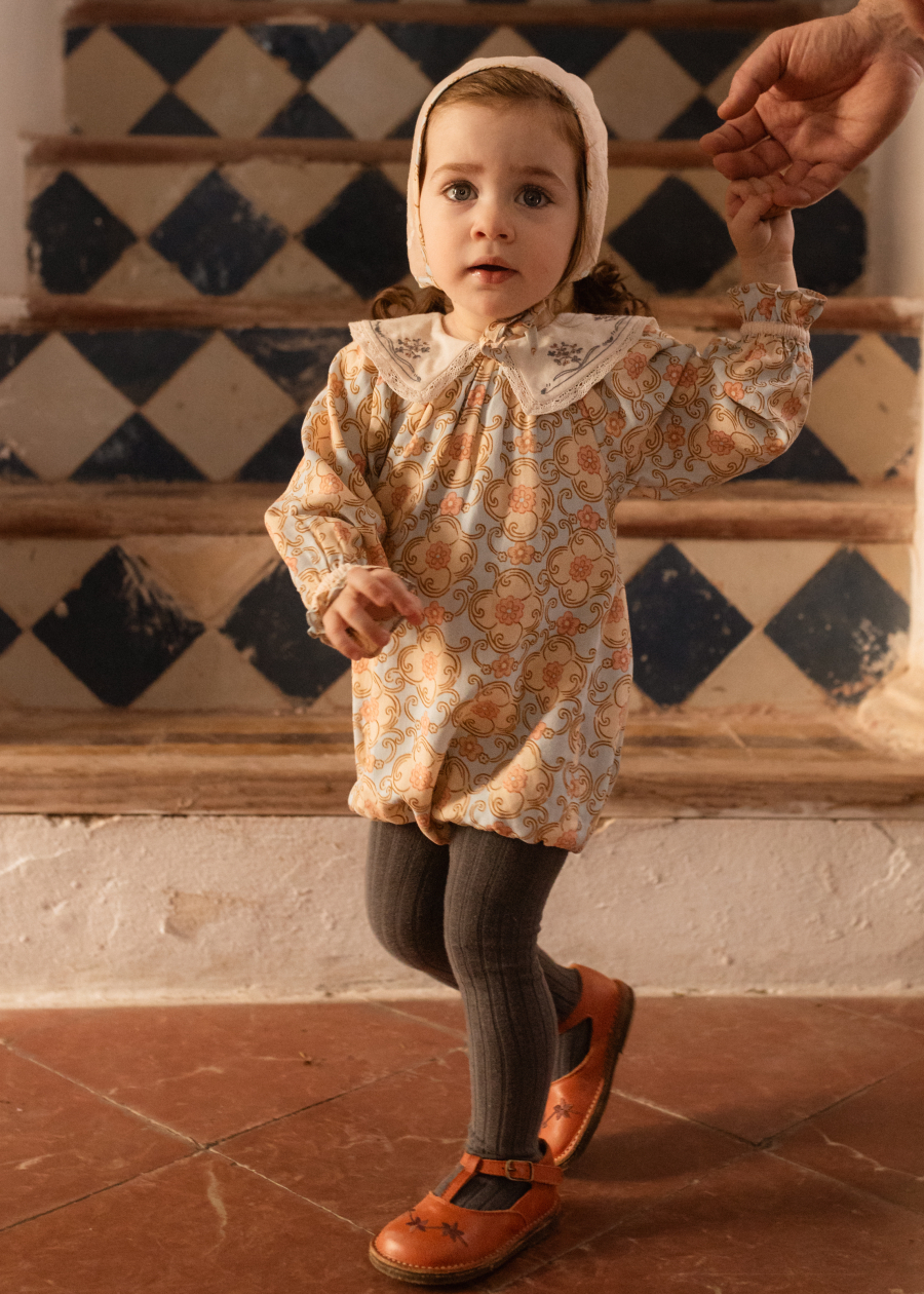 BACHAA Livia Romper Rêverie d'Hiver print 바챠 26AW