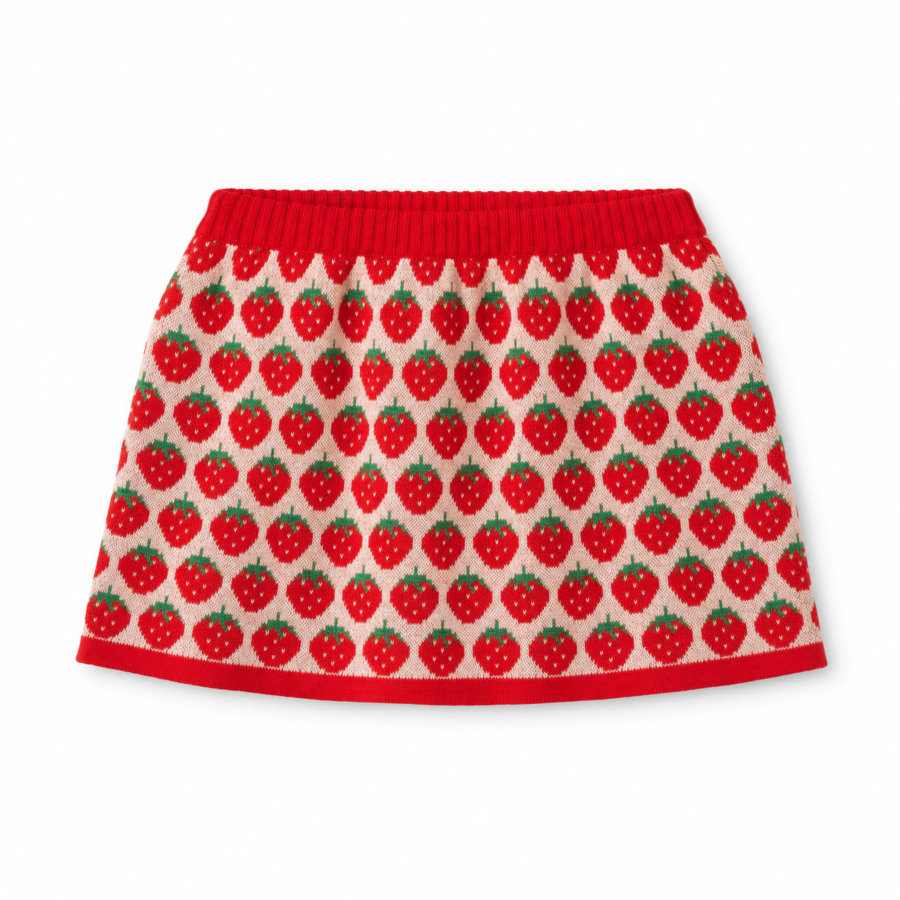 FLOESS Line Skirt Blossom Pink Berry 플로스 26AW