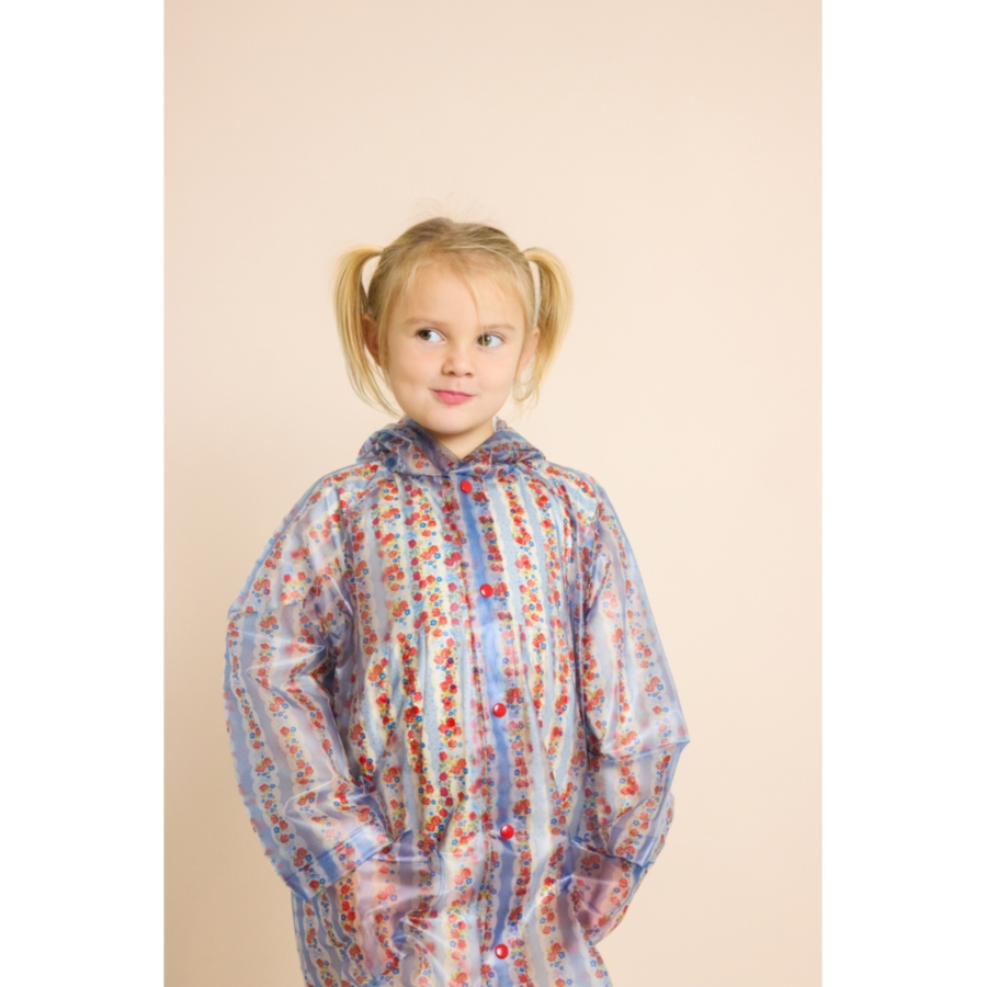 FLOESS Iris Raincoat Blue Air Rose 플로스 26AW