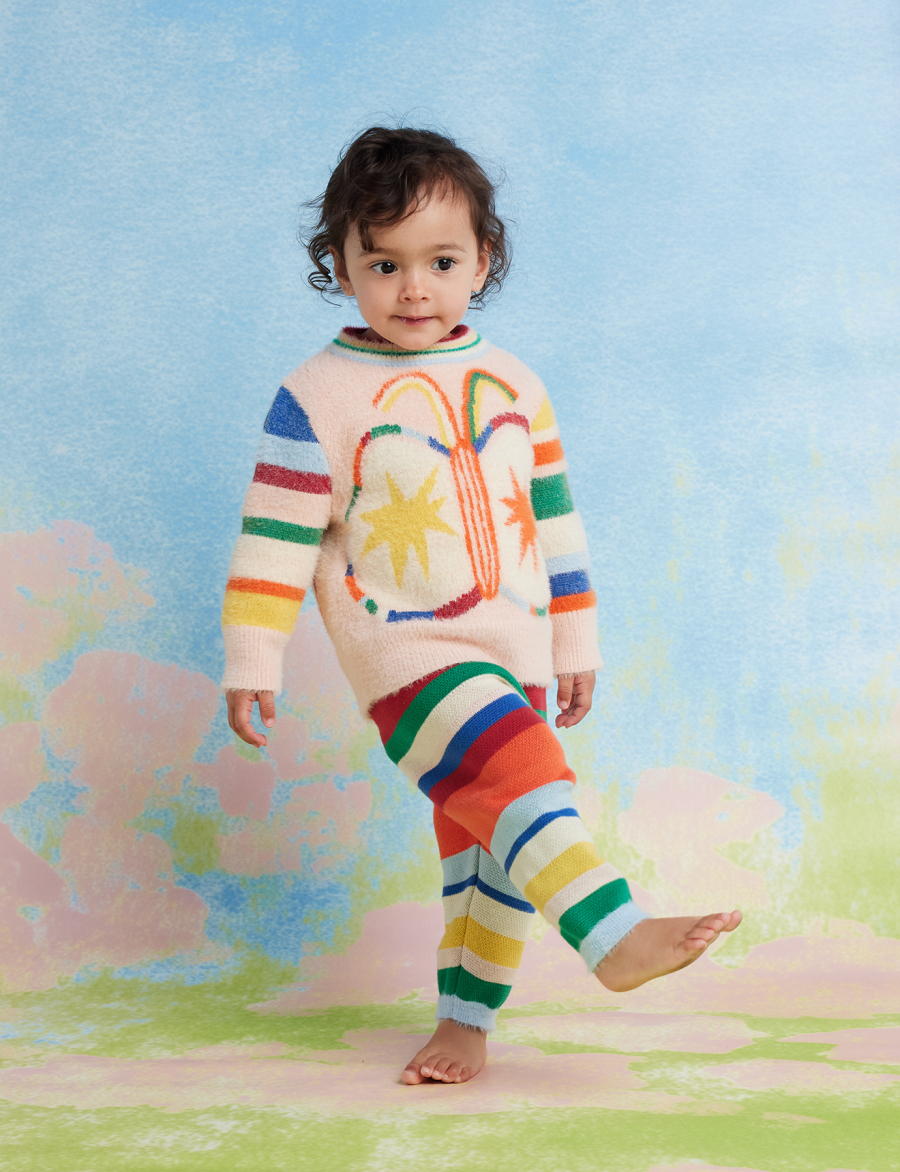 HALCYON NIGHTS Knit Pants STRIPES 헬시온나이츠 26FW