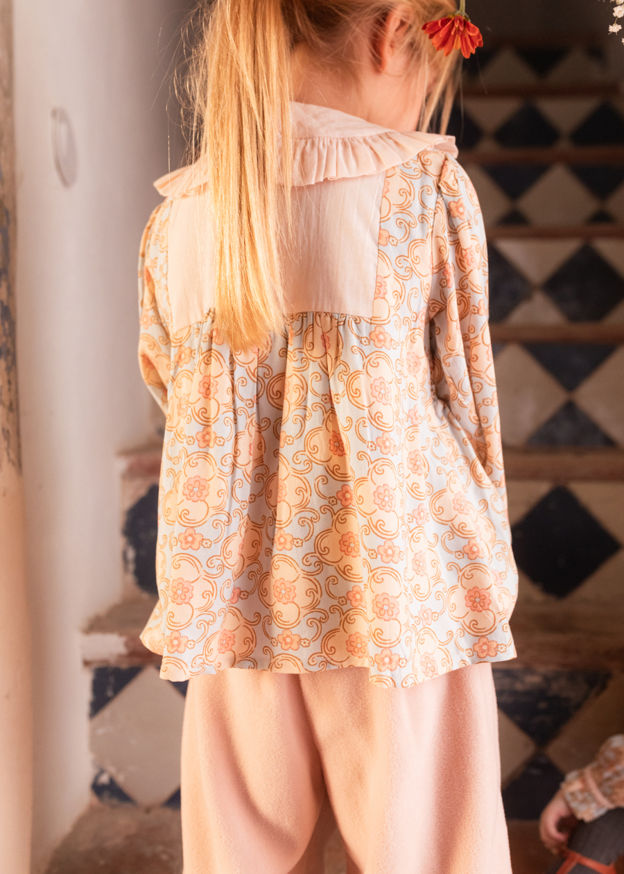 BACHAA Augustine Robe Dress Promenade enchantée print 바챠 26AW
