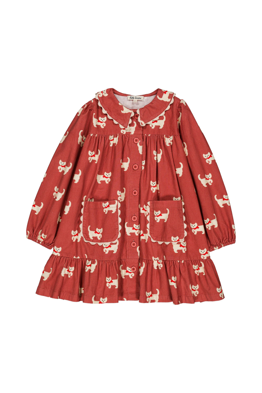 HELLO SIMONE Charlie dress Kitty Rose 헬로시모네 26AW