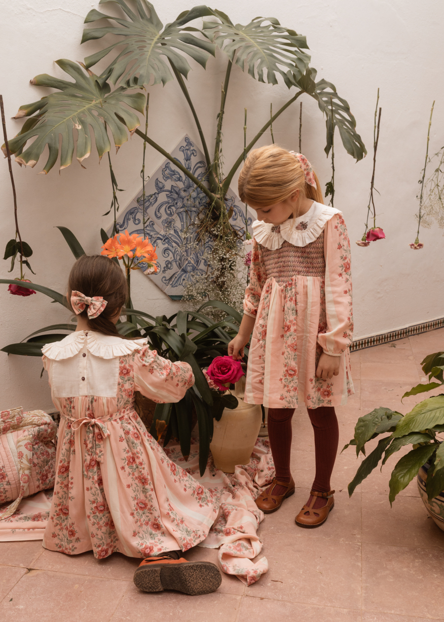 BACHAA Hermine Robe Dress Douceur d'Hiver print 바챠 26AW