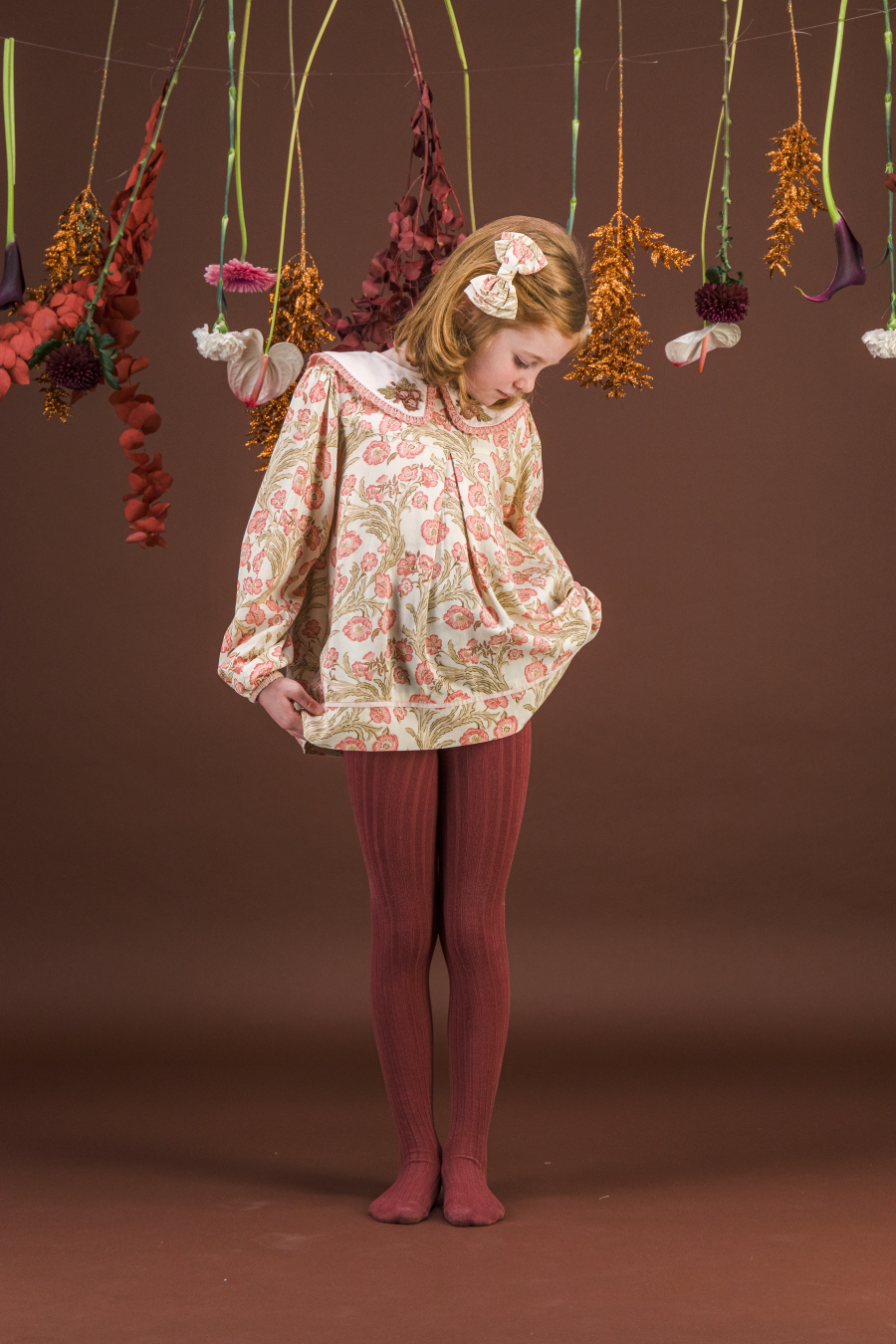 BACHAA Clémence Blouse Promenade enchantée print 바챠 26AW