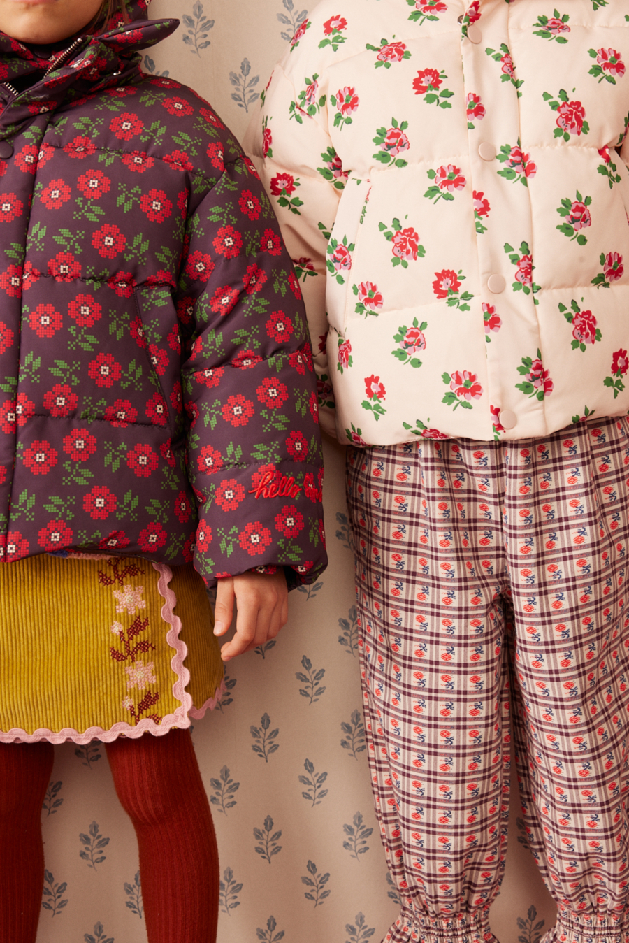 HELLO SIMONE Mirliton pants Camelia Check 헬로시모네 26AW