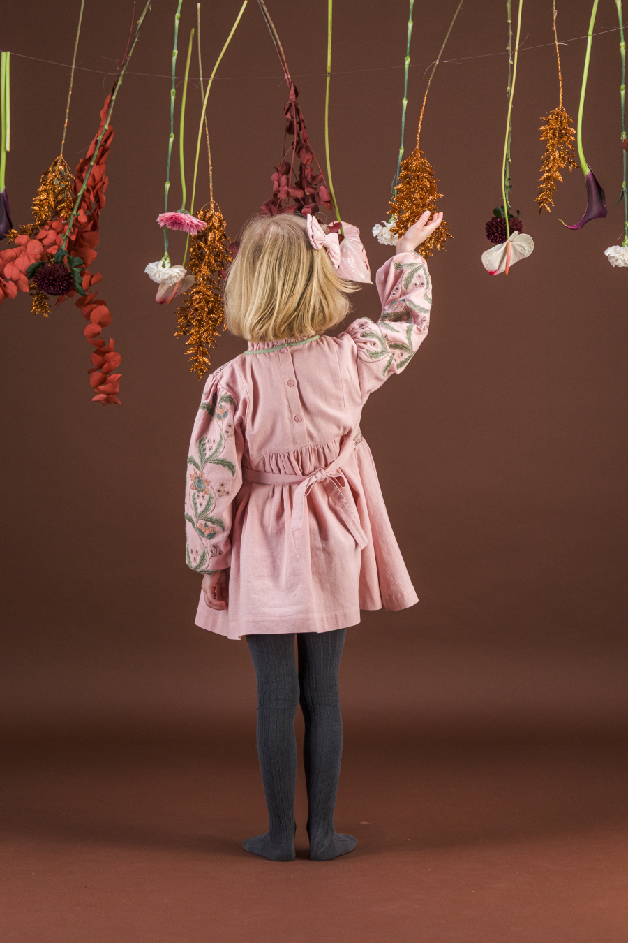 BACHAA Songe Blouse/Short dress Veiled Pink 바챠 26AW