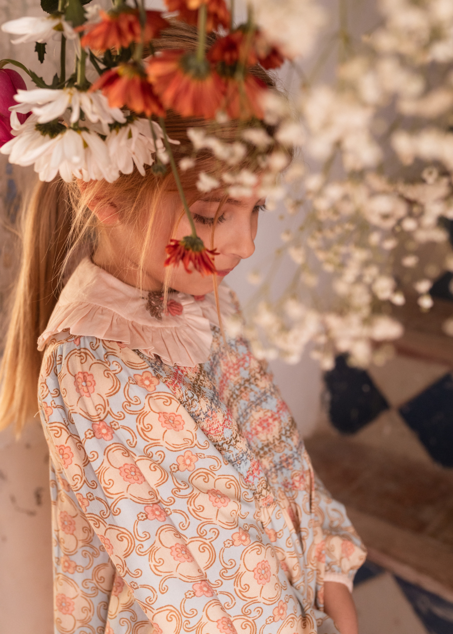 BACHAA Augustine Robe Dress Promenade enchantée print 바챠 26AW