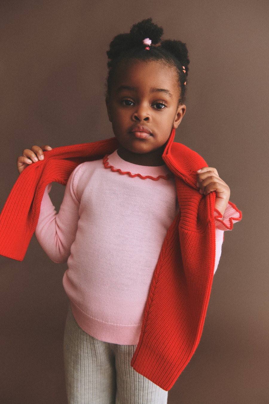FUB KIDS Harlekin Skirt deep indigo 펍키즈 26AW