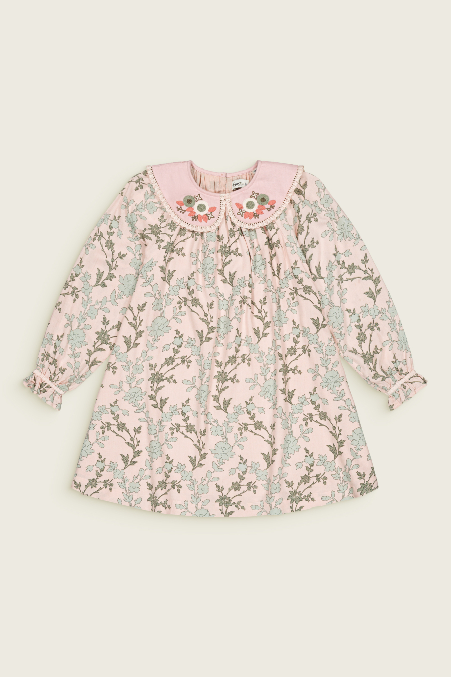BACHAA Berlingot Robe Dress Souffle givré print 바챠 26AW