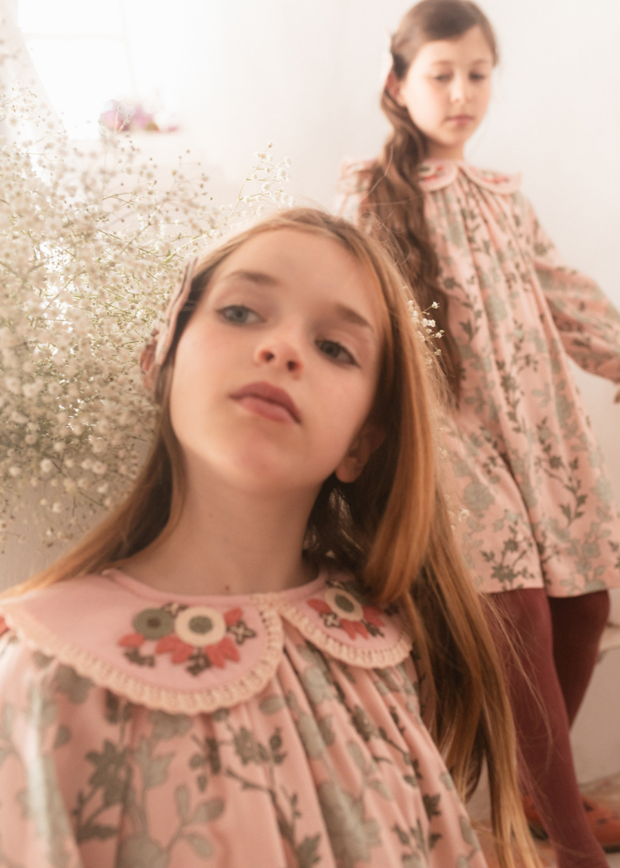 BACHAA Berlingot Robe Dress Souffle givré print 바챠 26AW