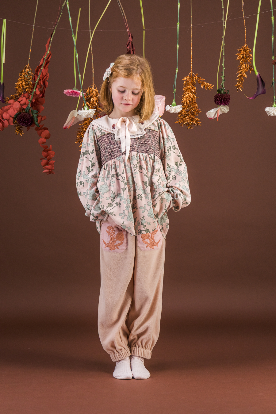 BACHAA Victoire Blouse Souffle givré print 바챠 26AW