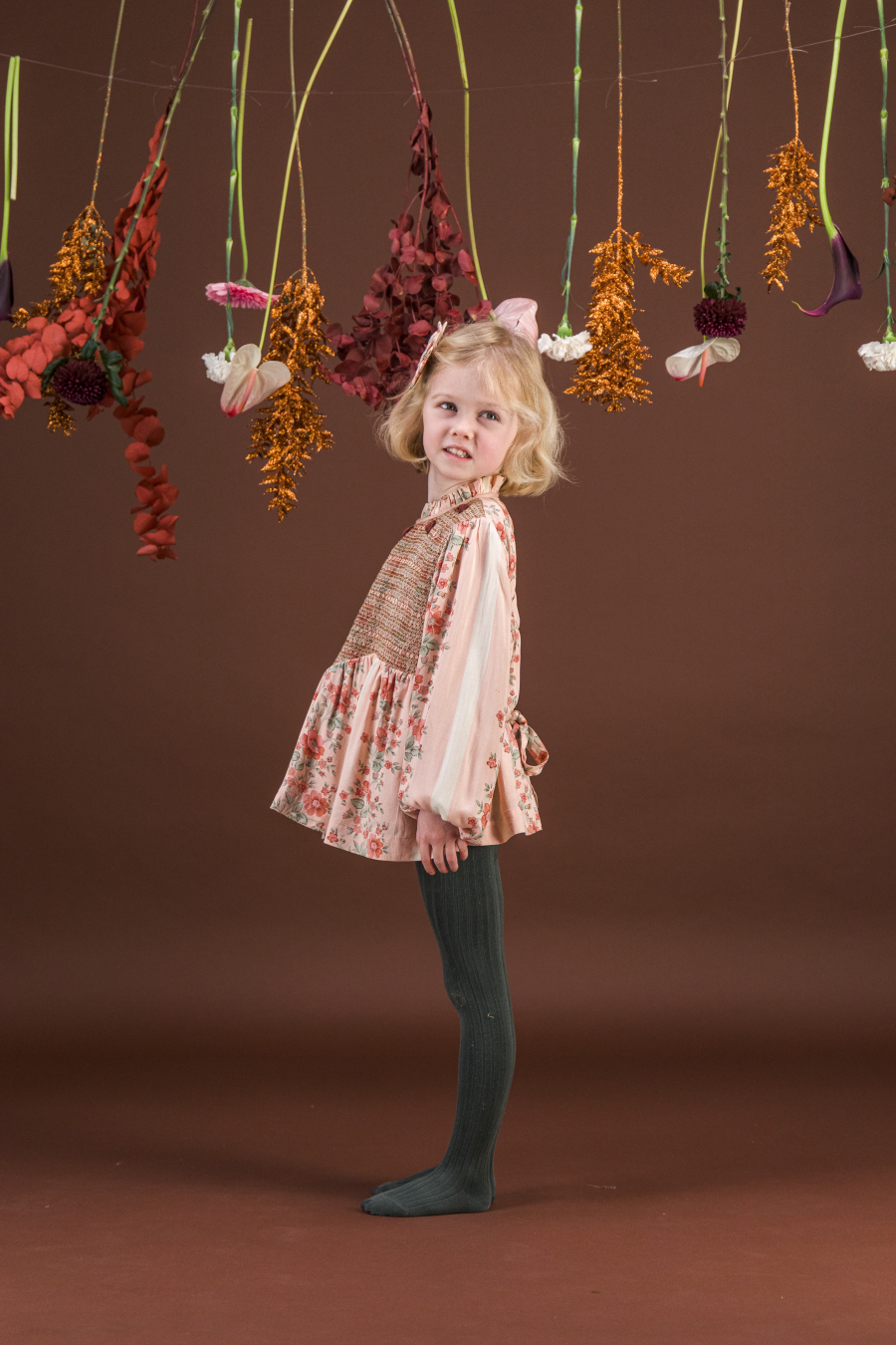 BACHAA Léontine Blouse Douceur d'Hiver print 바챠 26AW