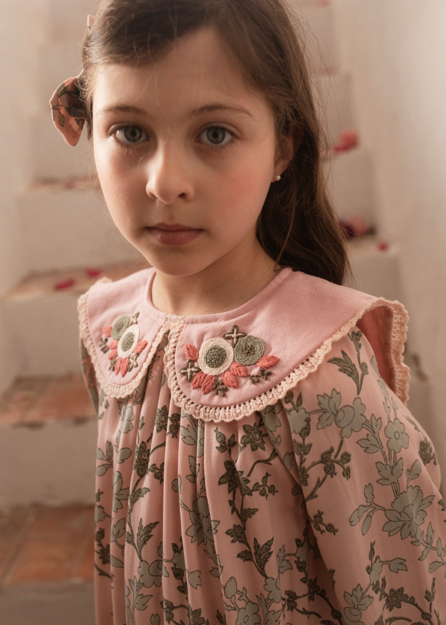 BACHAA Augustine Robe Dress Promenade enchantée print 바챠 26AW