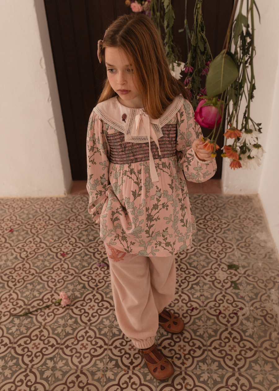 BACHAA Augustine Robe Dress Promenade enchantée print 바챠 26AW