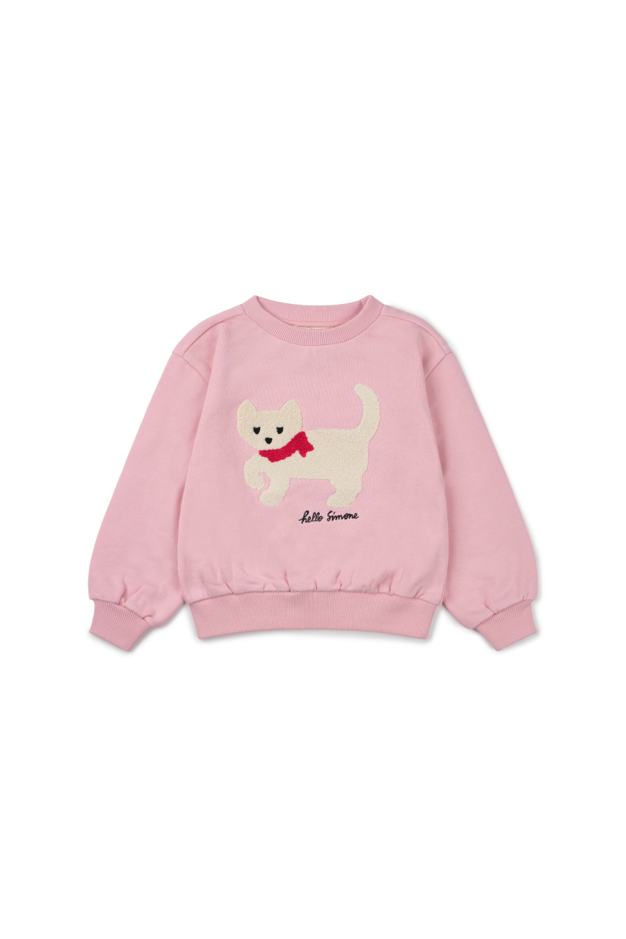 HELLO SIMONE MIGNON Sweety Sweatshirt Rose 헬로시모네 26AW
