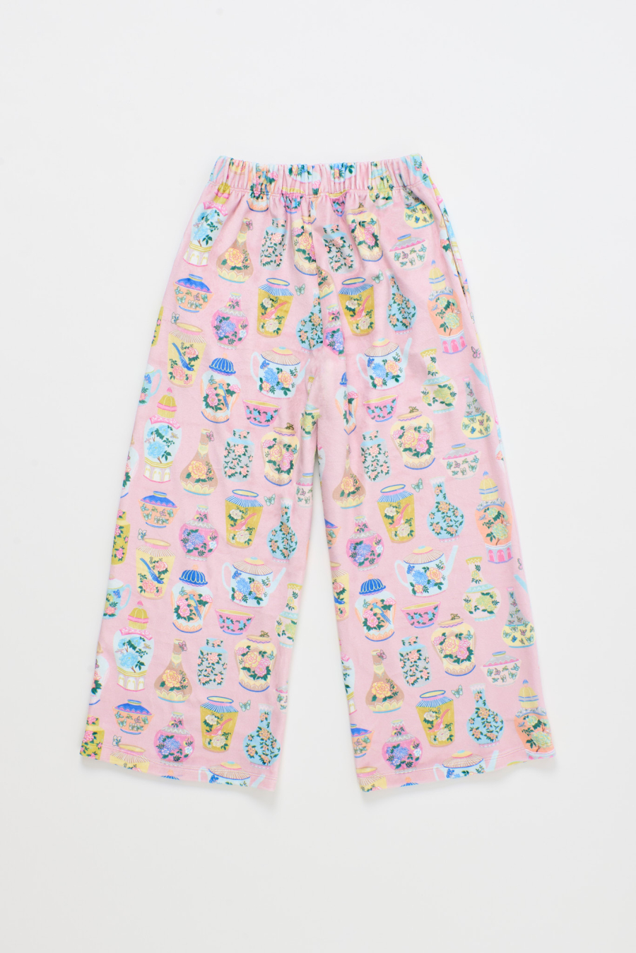 MAISON MANGOSTAN PORCELAIN VELVET SWEATPANT PINK 메종망고스탄 26AW