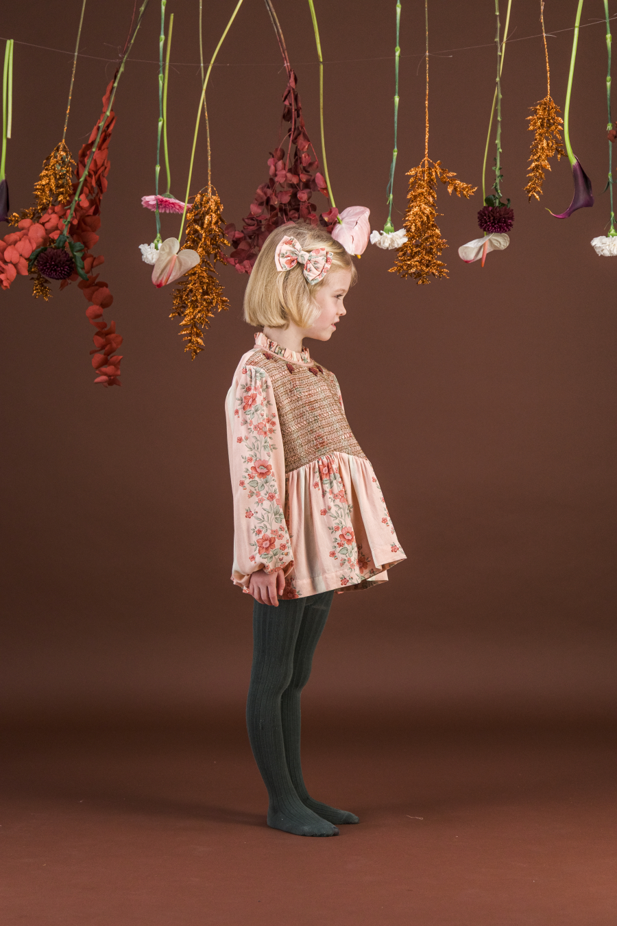 BACHAA Léontine Blouse Douceur d'Hiver print 바챠 26AW