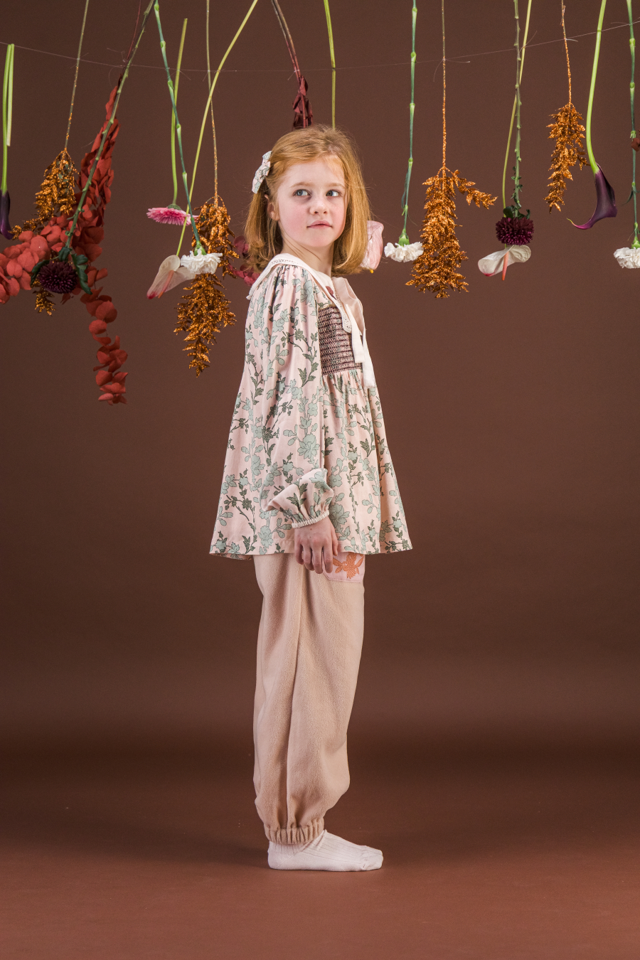 BACHAA Victoire Blouse Souffle givré print 바챠 26AW