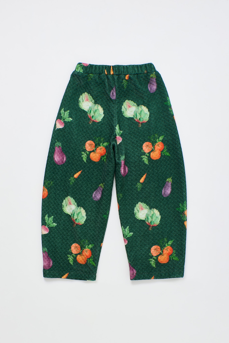 MAISON MANGOSTAN VEGETABLE QUILTED PANTS GREEN 메종망고스탄 26AW