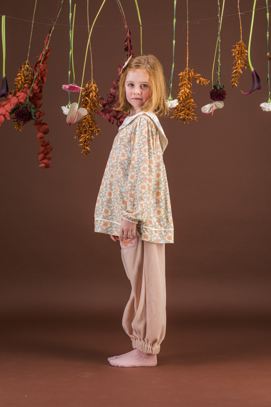 BACHAA Margot Blouse Rêverie d'Hiver print 바챠 26AW