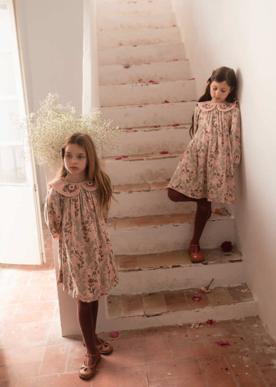 BACHAA Berlingot Robe Dress Souffle givré print 바챠 26AW