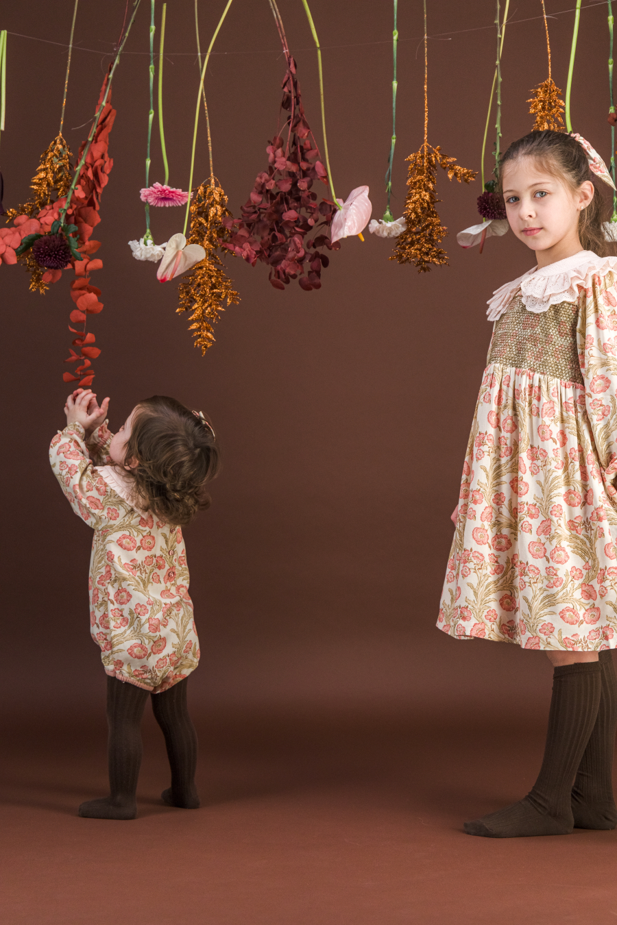 BACHAA Isaline Romper Promenade enchantée print 바챠 26AW