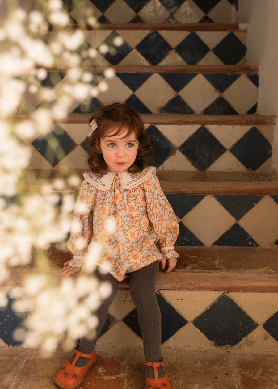 BACHAA Augustine Robe Dress Promenade enchantée print 바챠 26AW