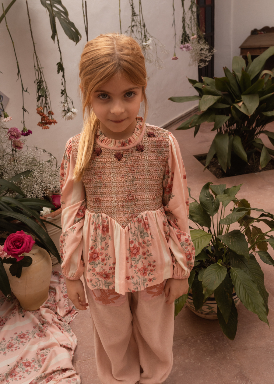 BACHAA Léontine Blouse Douceur d'Hiver print 바챠 26AW