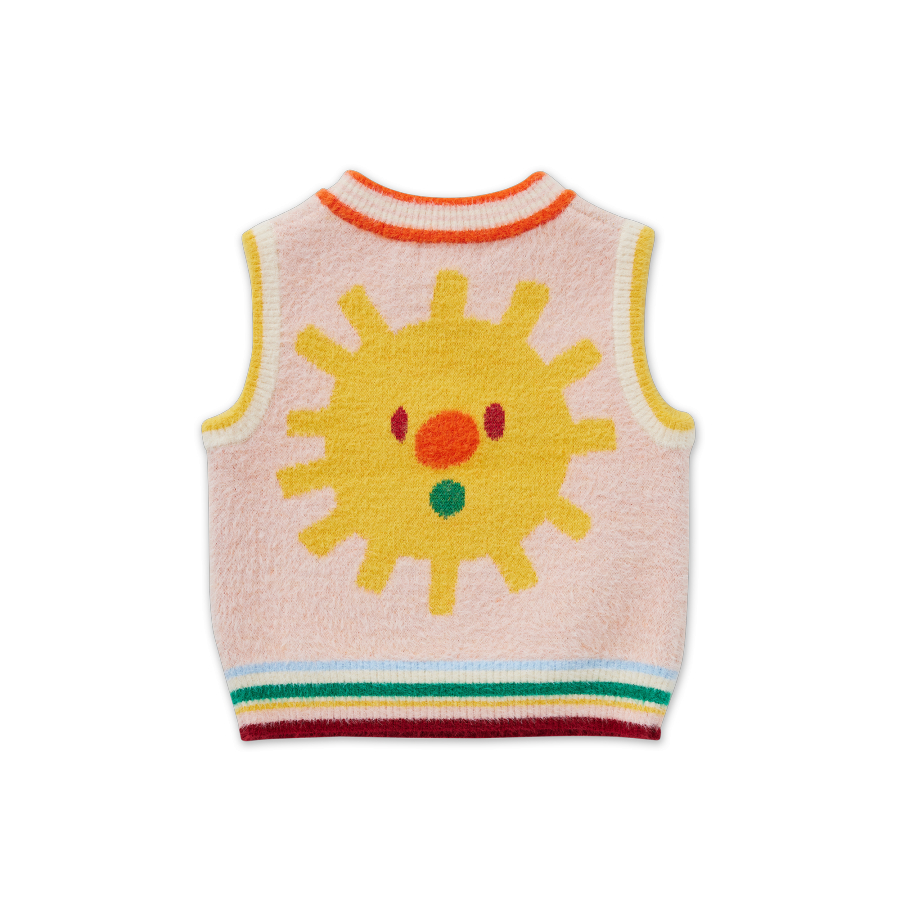 HALCYON NIGHTS Knit Vest Flutterby 헬시온나이츠 26FW