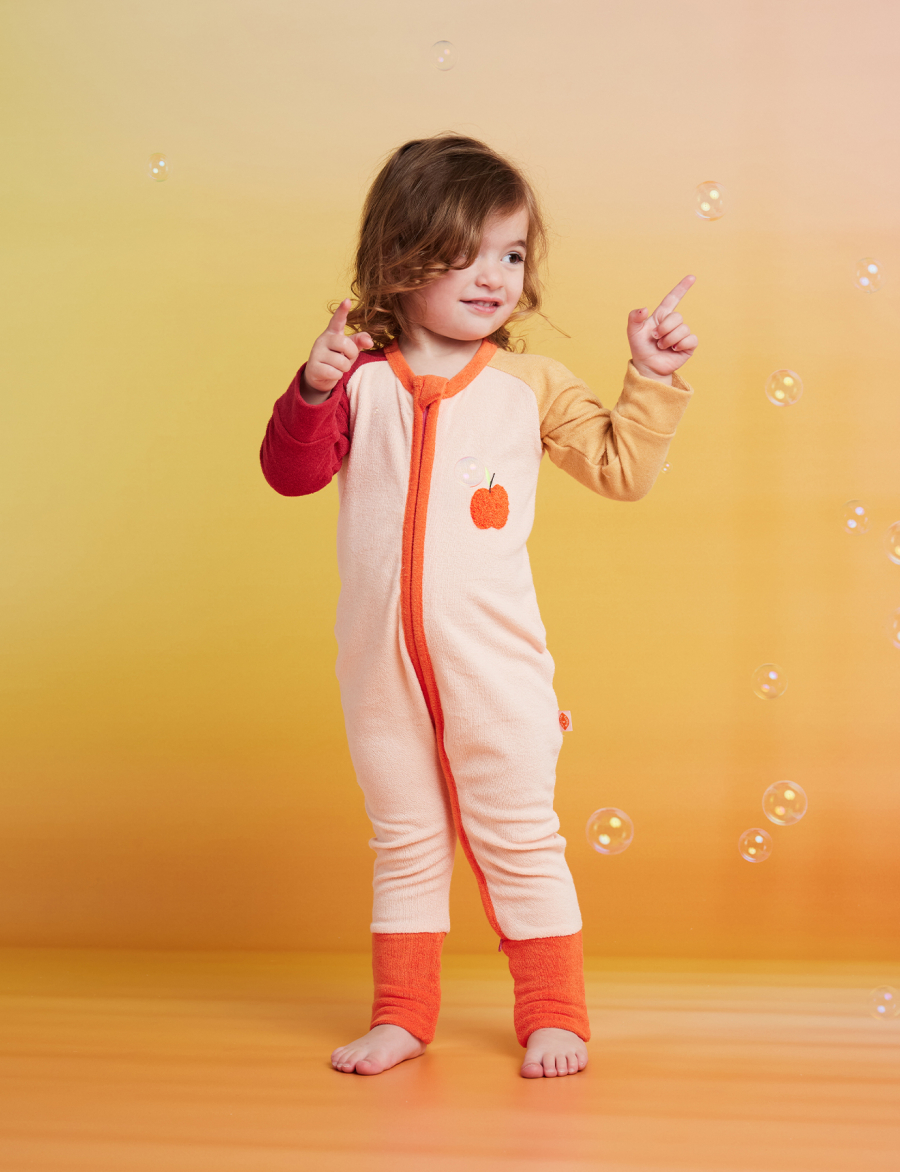 HALCYON NIGHTS Terry Romper Tiny Orchard 헬시온나이츠 26FW