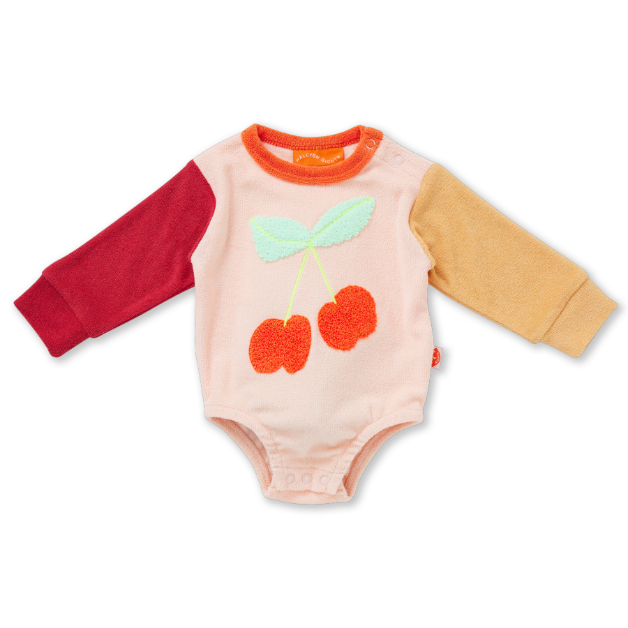 HALCYON NIGHTS Terry LS Bodysuit Tiny Orchard 헬시온나이츠 26FW