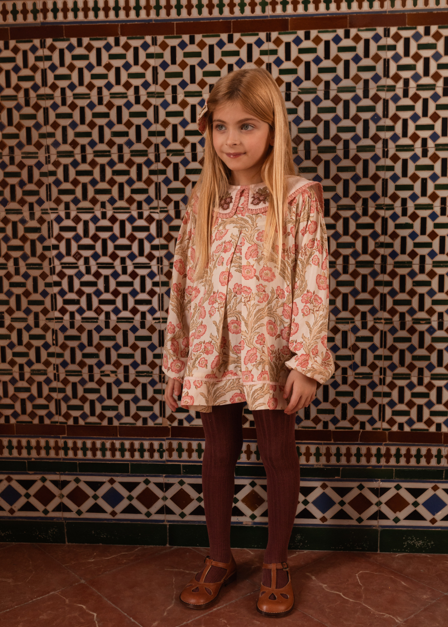 BACHAA Clémence Blouse Promenade enchantée print 바챠 26AW