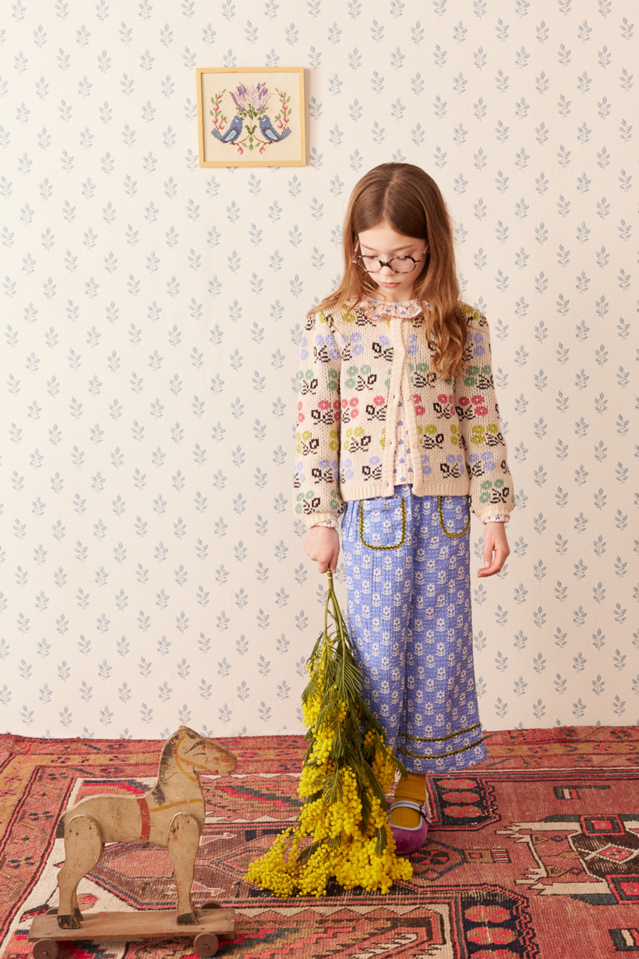 HELLO SIMONE Poupetta pants Snowdrop 헬로시모네 26AW