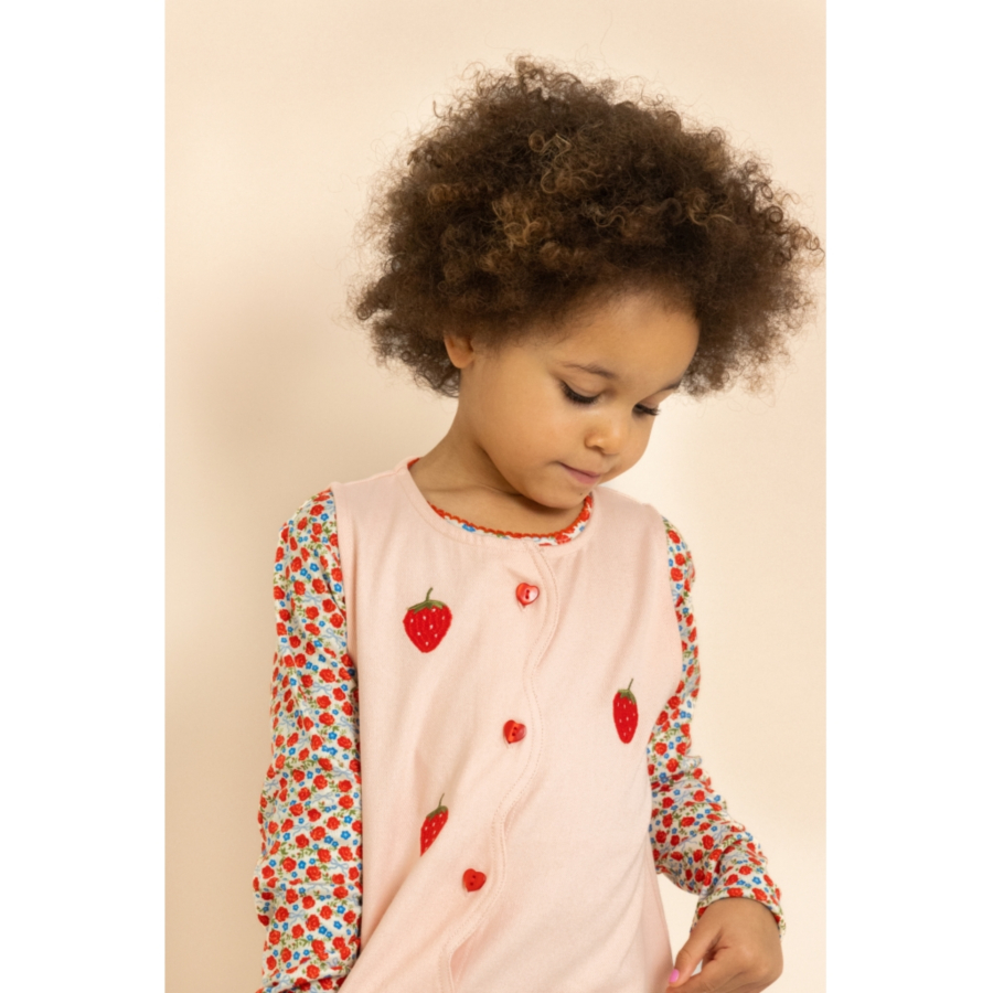 FLOESS Melody Dress Soft Rose 플로스 26AW