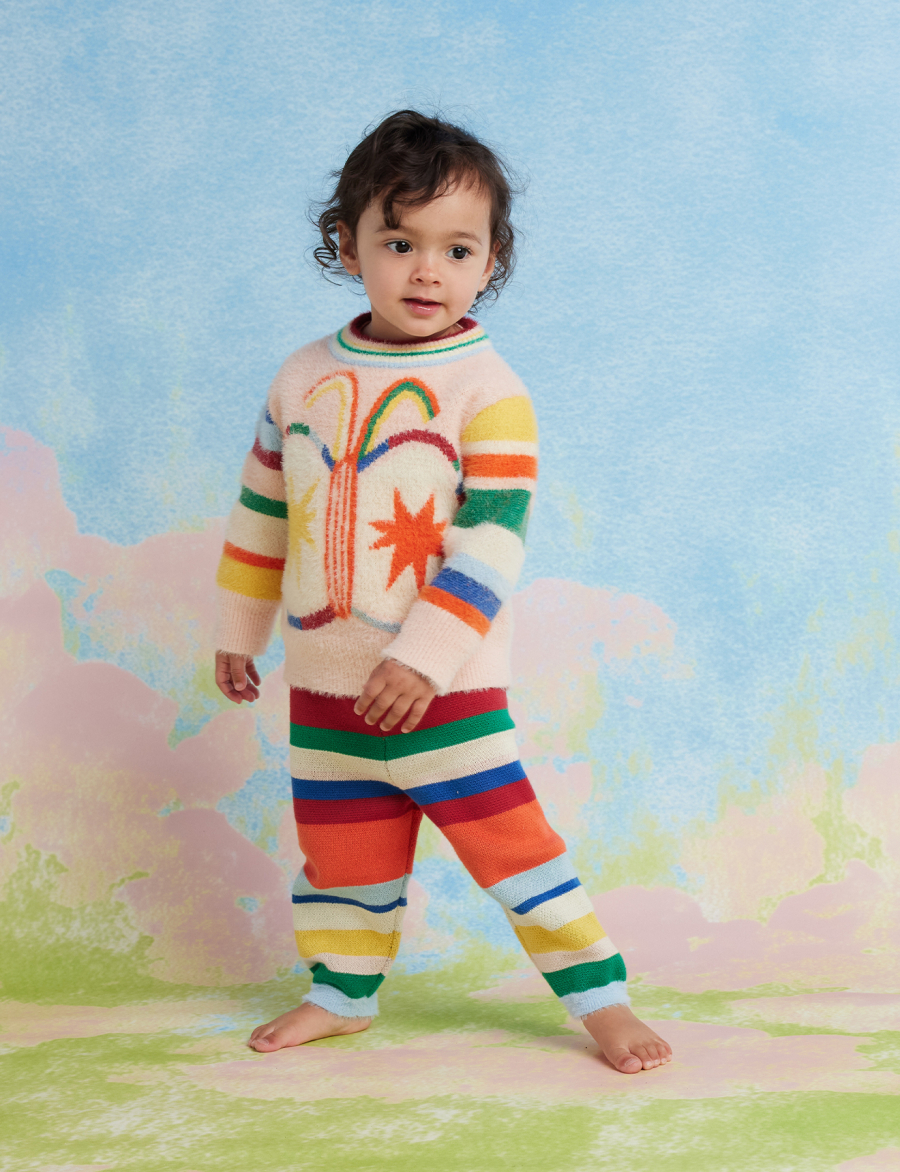 HALCYON NIGHTS Knit Pants STRIPES 헬시온나이츠 26FW