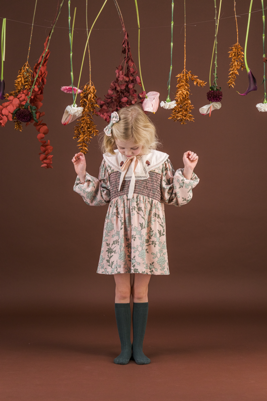 BACHAA Victoire Blouse Souffle givré print 바챠 26AW