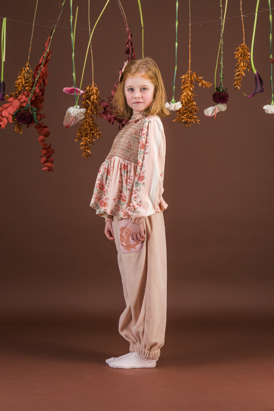 BACHAA Léontine Blouse Douceur d'Hiver print 바챠 26AW
