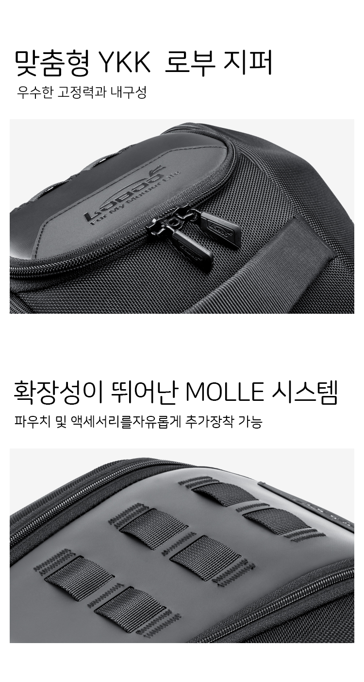 [로부 BTB20SBK] 오토바이 탱크백 10L 연료캡 어댑터 자석부착방식 BTB20SBK