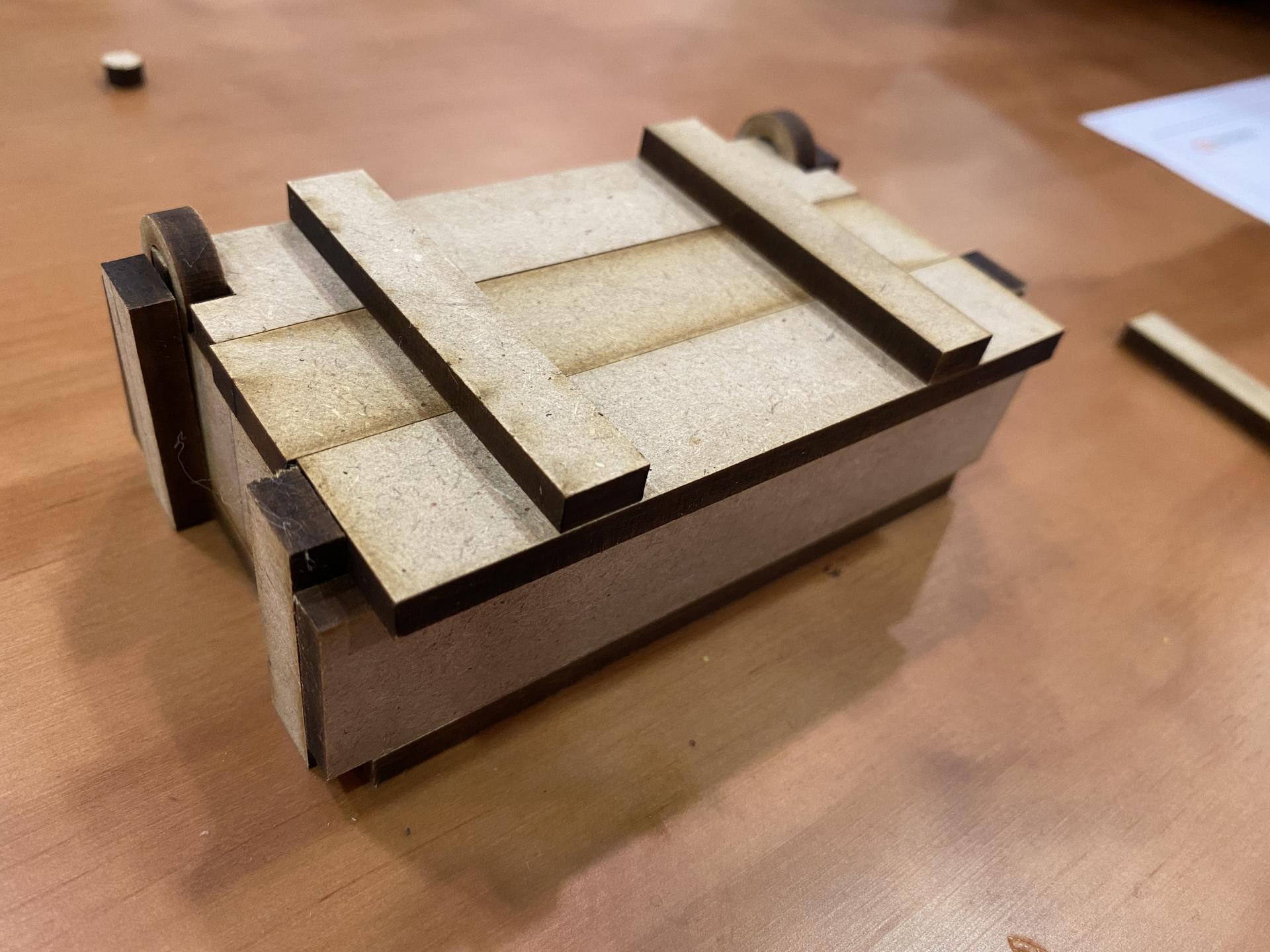 뚜껑이 있는 상자 만들기 - 도안 Ai 파일 포함 : 청강메이커스랩