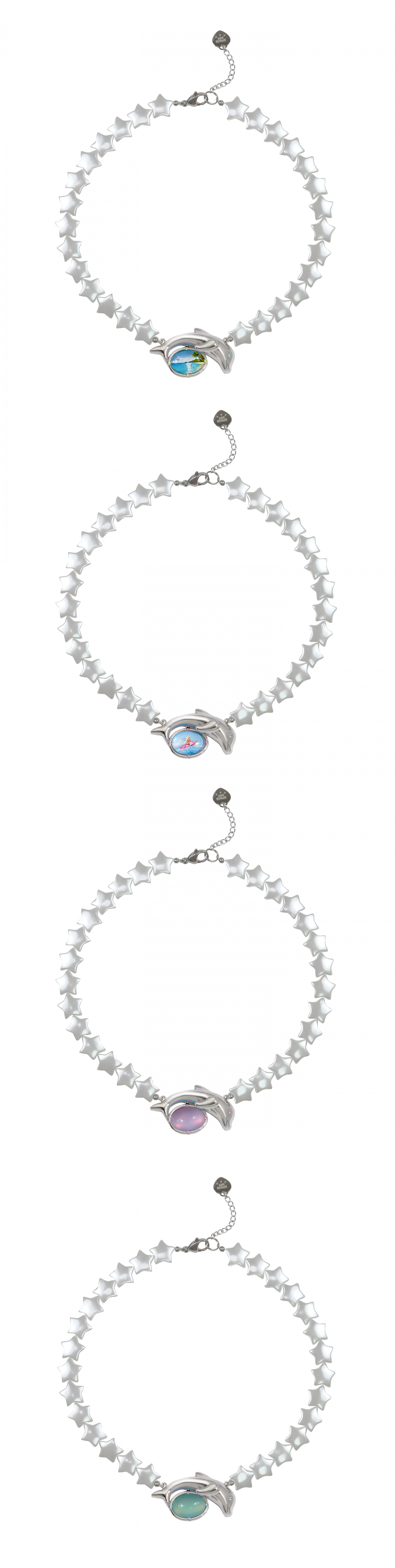 dolphin pearl necklace