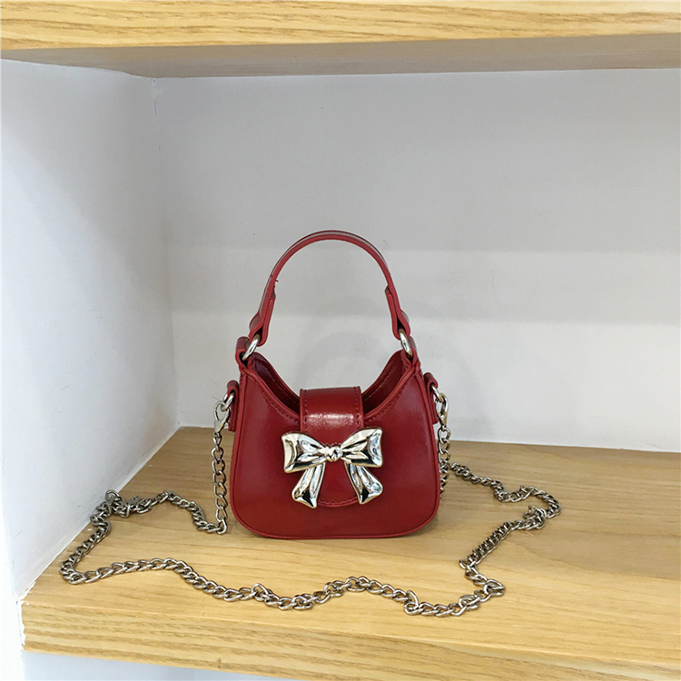Ribbon Chain Ballet Core Mini Shoulder Bag (5 colors)