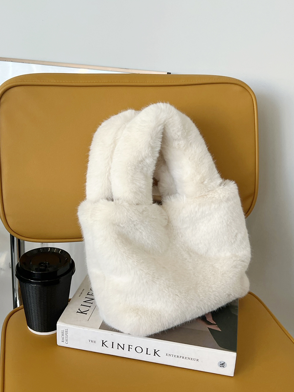 Fluffy fur mini bag (6 colors)