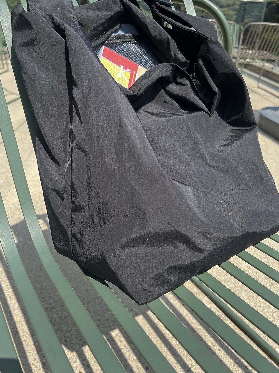 Nylon shoulder bag