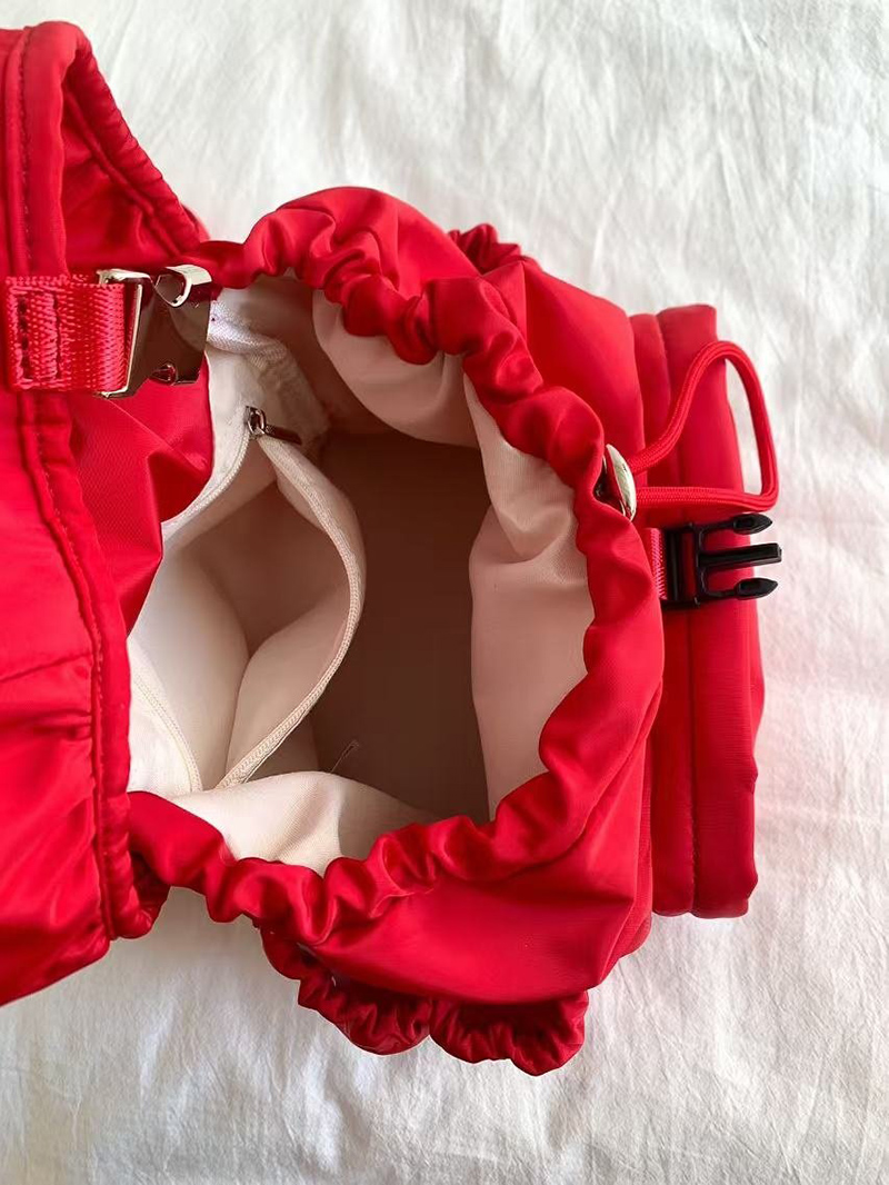 Casual nylon mini backpack