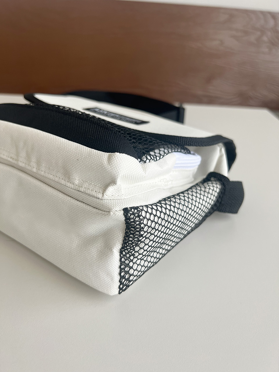 Canvas Zipper Mini Shoulder Bag