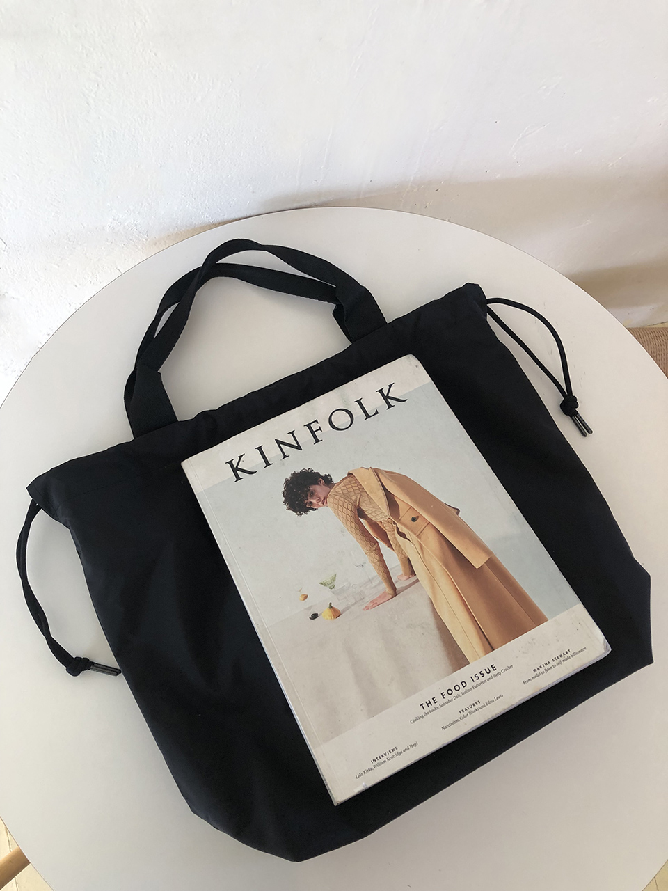 Shirring Bucket Big Crossbody Bag