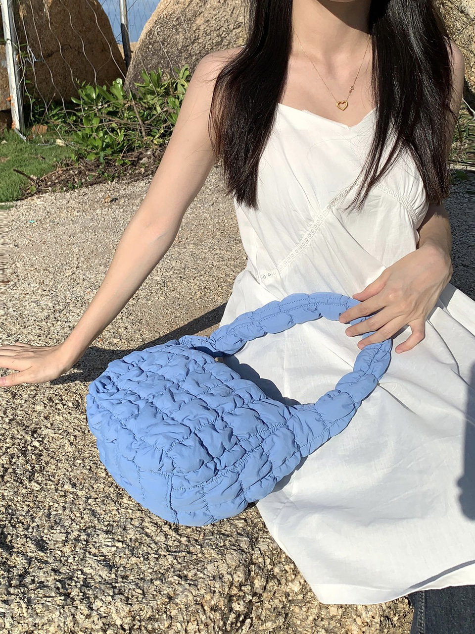 Two You Quilted Medium Shoulder Bag
